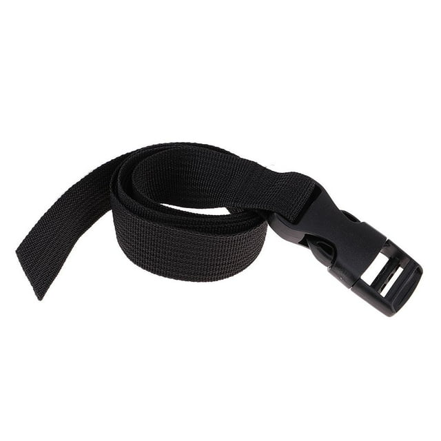 Sangle en Nylon pour Bagages avec Boucle pour Sac de Cyclisme, Emballage de Voyage, Camping, Randonnée