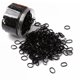 thumbnail image 1 of Worallymy 400 unids/lote bandas elásticas desechables para el cabello para mujeres anillo para el cabello para niñas soporte para Coleta lazos de goma para el cabello para niños Worallymy JD735802619, 1 of 1