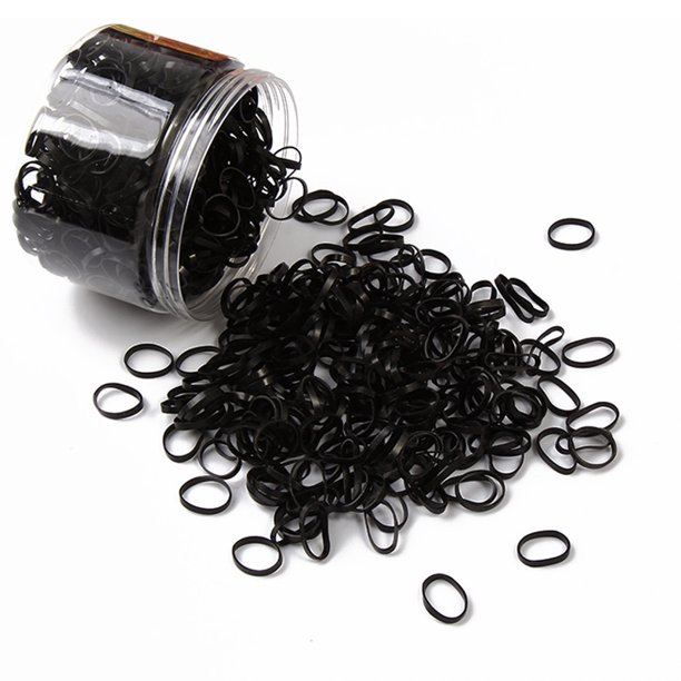 Worallymy 400 unids/lote bandas elásticas desechables para el cabello para mujeres anillo para el cabello para niñas soporte para Coleta lazos de goma para el cabello para niños Worallymy JD735802619
