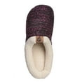 thumbnail image 3 of roxoni Pantoufles pour Femmes Doublées en Tricot à Mémoire de Forme Moyen / 7.5-8 BM US, Violet, 3 of 6