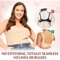 thumbnail image 6 of SMZ Seamless Bra Caralush Wmstylist Lushfitting Wireless Bra No Underwire Full Coverage Support Anti Sagging Bra, 6 of 6