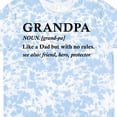 thumbnail image 4 of Inktastic Grandparents Day Grandpa Like a Dad but with No Rules T-Shirt, 4 of 5