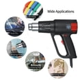 thumbnail image 3 of Gun Geevorks 2000W Calefacción Rápida Industrial Aire Caliente Pistola Lcd Temperatura Control digital Hábita de Alta Caliente Hábita Altacuma Ajustable Ajustable Herramiento, 3 of 7