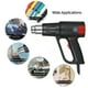 thumbnail image 3 of Gun Geevorks 2000W Calefacción Rápida Industrial Aire Caliente Pistola Lcd Temperatura Control digital Hábita de Alta Caliente Hábita Altacuma Ajustable Ajustable Herramiento, 3 of 7