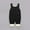 Black, variant on Tao Toddler Baby Overalls Winter Fleece Lined Quilted Suspender Romper Jumpsuit Snow Pants Black12-24 Months