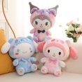 thumbnail image 2 of Sanrio Kulomi-muñeco de peluche con melodía de perro canela, muñeco de peluche súper suave y cómodo, almohada a máquina, decoración de dormitorio, 40-115cm, 2 of 4