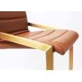 thumbnail image 2 of Whiteline Modern Living Mattia Barstool, Brown, 2 of 3