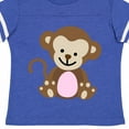 thumbnail image 4 of Inktastic Monkey Girls Toddler T-Shirt, 4 of 5