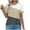 Khaki, variant on Womens Plus Size Clothes Oversized Short Sleeve Color Block Tshirts Crew Neck Dressy Casual Blouse Summer Tops
