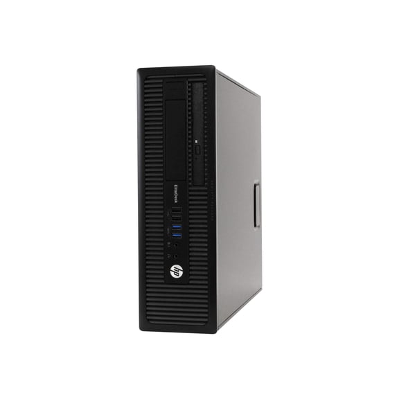 Restored HP EliteDesk 800 G1 Desktop Computer, Intel Core i7, 8GB RAM, 1TB HD, DVD-ROM, Windows 10 Home 64 Bit, Black (Refurbished)