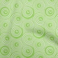 thumbnail image 1 of oneOone Cotton Jersey Light Green2 Fabric Geometric Line Art Circle Dress Material Fabric Print Fabric By The Yard 58 Inch Wide, 1 of 4