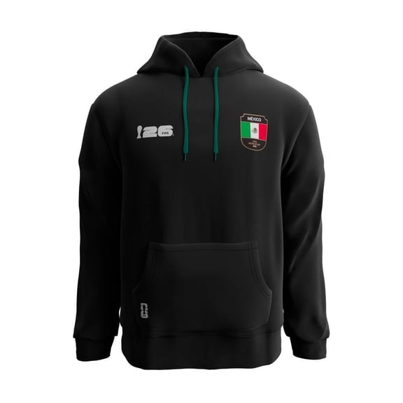 Hoodie Fexpro FIFA Escudo México - Águila México Negro Talla M