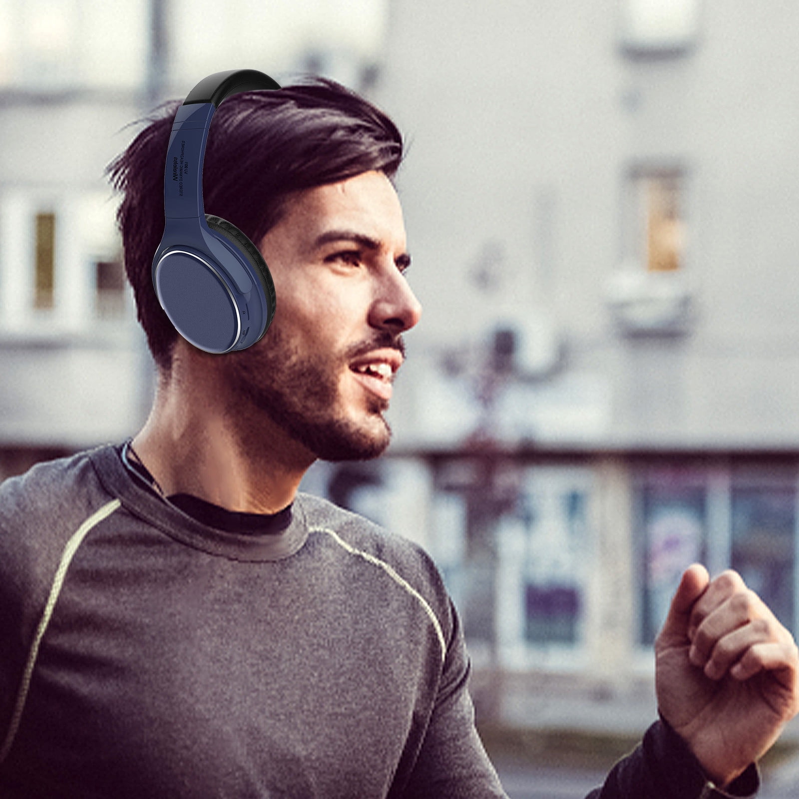 Wireless Bluetooth Headphones, Noise Cancelling Over-Ear Design with Long Playtime, Comfortable Fit for Work, Travel, Gaming