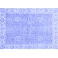 thumbnail image 1 of Ahgly Company Indoor Rectangle Oriental Blue Traditional Area Rugs, 6' x 9', 1 of 4