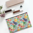 thumbnail image 6 of Hirioo Vegetable (2) for Paper Reusable Cosmetic Bag Zipper Encouragement Travel Pouch Toiletry Bag for Women Girls, 6 of 7