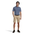 thumbnail image 3 of Ben Hogan Men's & Big Men's Performance Eco Mini Geo Jacquard Short Sleeve Polo Shirt, up to 5XL, 3 of 7