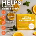 thumbnail image 5 of Antifungal Soap with Lemon Oil | Medicated Jock Itch Treatment Helps Fight Ringworm & Athlete’s Foot | Tolnaftate 1% Antifungal Cleansing Bars with Case | Infused with Sweet Orange & Grapefruit Oils, 5 of 6