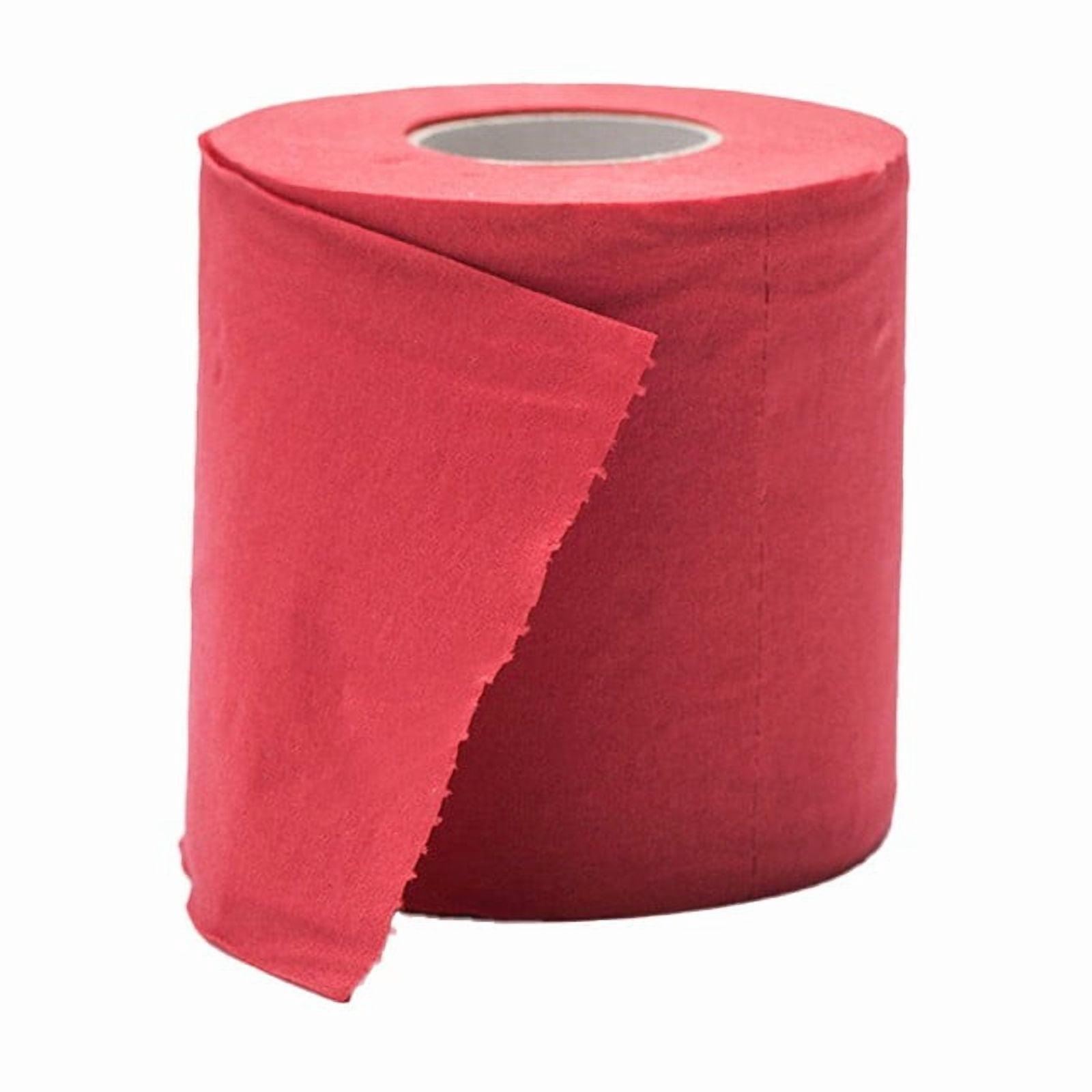 Qyaukm 8-Roll Colored Novelty Toilet Paper | Soft Wood Pulp Material (Sustainable), 4X4 Inch Size, Multicolor (Orange/Red/Blue/Green) for Decoration, Fits Home/Camping/Travel/Parties