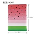 thumbnail image 3 of Pofeuu Watermelon Print Travel Document Organizer Passport Holder Men Women for Family (6.5 in x 4.5 in),Wallet Holder Credit Card Clutch Bag Case, 3 of 5