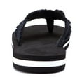 thumbnail image 3 of Men's Soft Flip-Flop Sandals, Light Weight, Shock Proof, Non-Slip, Wide Sole, Canvas Strap, Comfort Thong Slippers for Indoor and Outdoor Beach,Size 8.5-14, 3 of 6