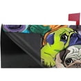 thumbnail image 3 of Coolnut Mailbox Covers Magnetic Oversize Portrait of Many Pugs Seasonal Mail Wraps for Home Outdoor Decor, 25.4"x20.78", 3 of 5