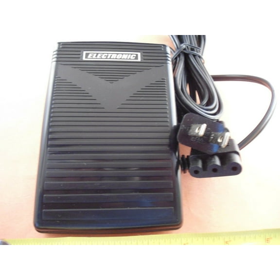 FOOT CONTROL PEDAL & CORD 033770217 - JANOME 644D 734D VIKING HUSKYSTAR