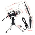 thumbnail image 5 of Durability ABS Condenser Microphone Set for Versatile Use in Singing, Teaching, Live Performances Computer PC Microphone, 5 of 14