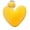 Yellow, variant on WNFJR Soft Lovely Heart Pillow, Plush Decorative Throw Pillow, Heart Shaped Pillow with Insert, Sweet Love Pillow Gift for Women/Lovers/Friends