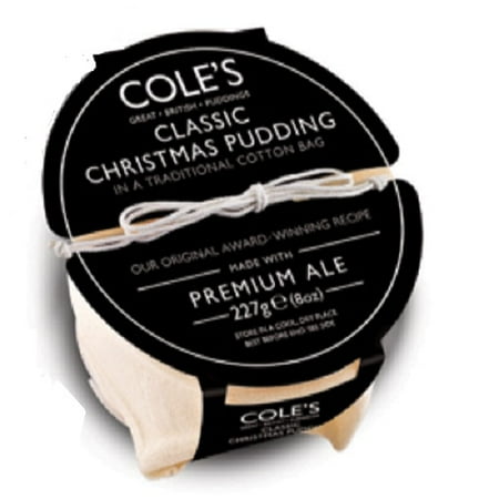 - Cole's Classic Christmas Pudding w/Premium Suffolk Ale 227g