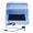 Blue, variant on Stainless Steel Avian Brooder Incubator Clear View Window, Heat Control for Chick Hatching & Breeding