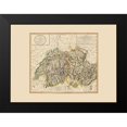 thumbnail image 2 of Cary 14x11 Black Modern Framed Museum Art Print Titled - Switzerland - Cary 1799, 2 of 5