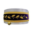 thumbnail image 2 of 33rd Degree Scottish Rite Crown Cap - White Hand Embroidery ,Freemasonry Regalia, 2 of 4
