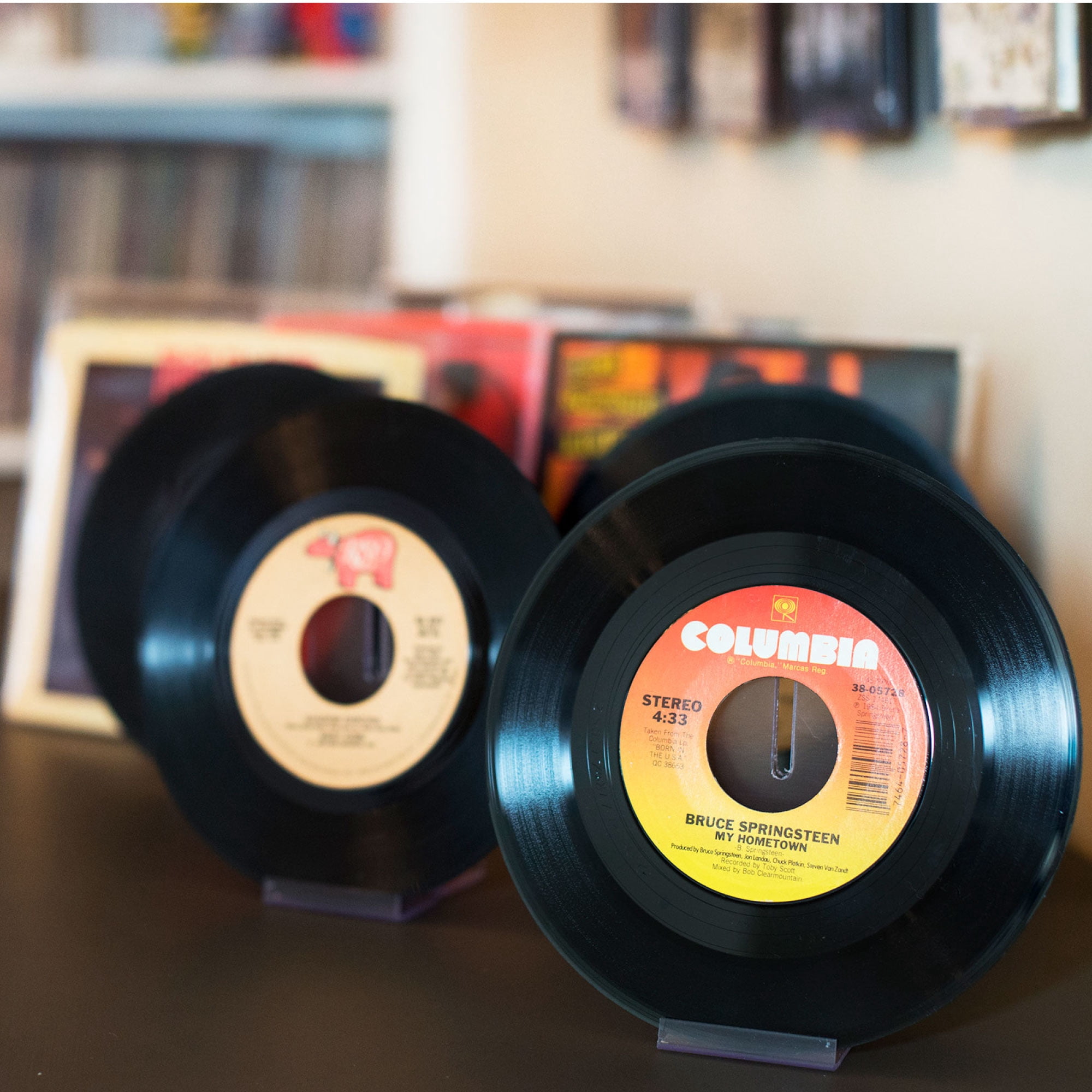 CollectorMount DVD Video Game and 45 RPM Record Mount Display by Collector Mount, 5 Pack