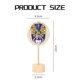 thumbnail image 5 of Wooden Spiral Lollipop Toys Rotating Spin Magic Wand Stress Relief for Adults Chinese Opera Face Yellow, 5 of 5