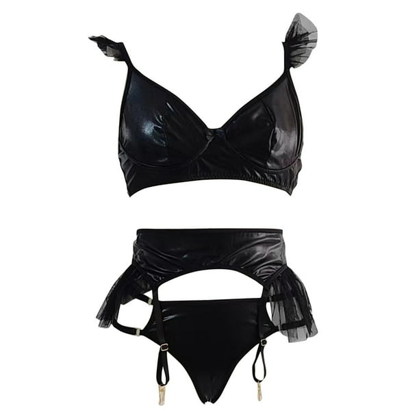 wie sieht ein penisring aus Latexhöschen mit hoher Taille und Schleife, Gummiunterwäsche, sexy, heiß main image 0