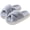 Grey, variant on Womens Slippers Fluffy Slippers Ultra Comfy Open Toe House Slippers Memory Foam Non-slip Indoor Outdoor Slippers Fuzzy Slippers Soft Thick Sole