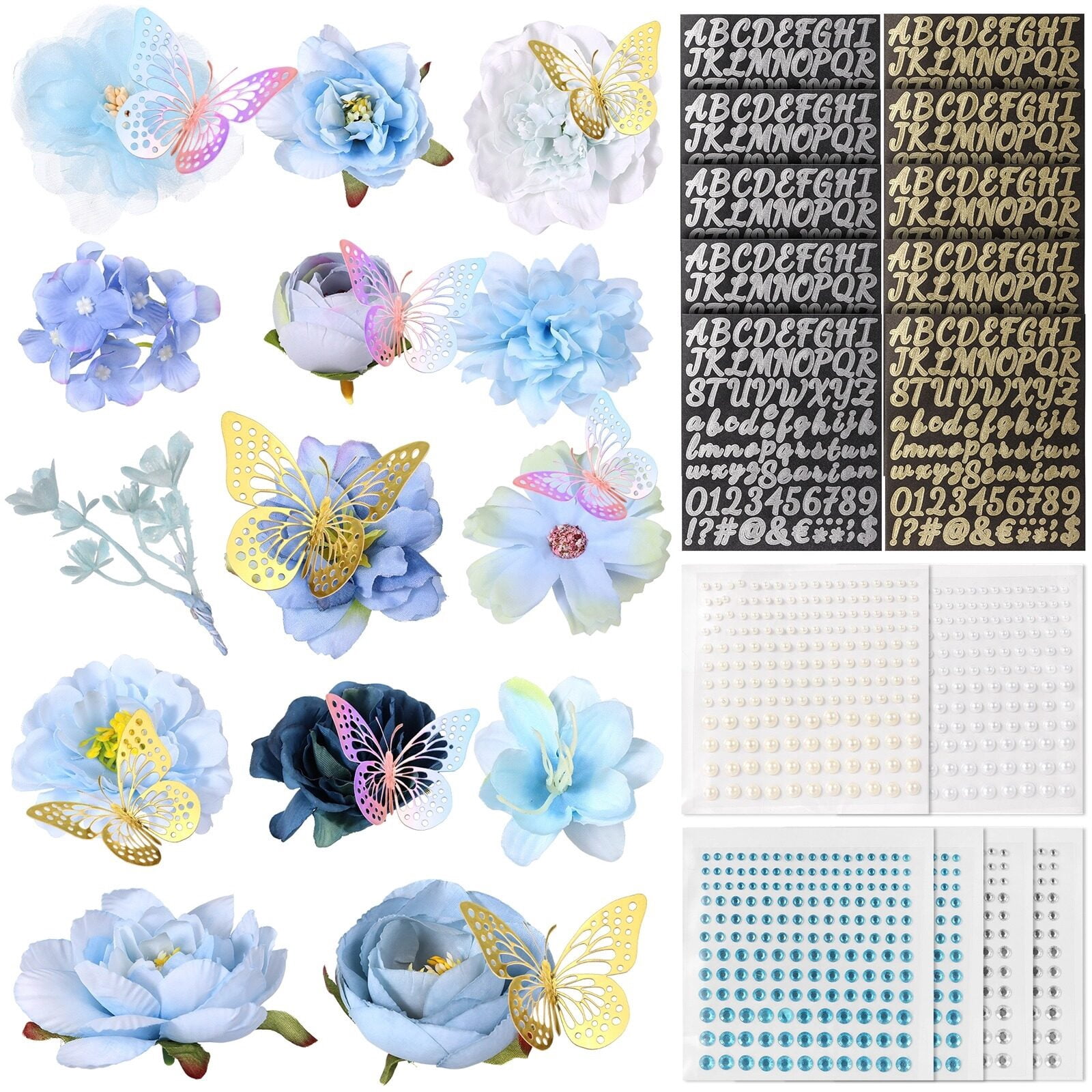 Outus Hojas De Diamantes De Imitación Autoadhesivas De 59 X 8 Pulgadas Calcomanias De Diamantes De Imitacion Brillantes Calcomanias De Resina Para