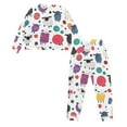 thumbnail image 3 of DISNIMO Women's 2 Piece Lounge Sets Sheep Print Womens Pajama Sets Casual Long Sleeve Sleepwear Sets Comfy Loungewear with Pants Soft Fall Lounge Wear Sets, L, 3 of 7