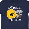 thumbnail image 4 of Inktastic Its My 1st Birthday with Construction Tools Boys Baby T-Shirt, 4 of 5