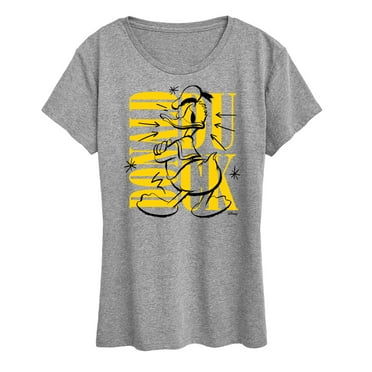 Disney - Donald Street Wear - Women's Short Sleeve Graphic T-Shirt