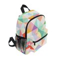 thumbnail image 2 of FORMRS Kids School Backpack with Front Zippered Pocket 12" Student Travel Daypack, Abstract Geometric, 2 of 6