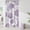 Lavender, variant on Modern Small Stall Shower Curtain for Bathroom, Black Geometric Art Decor Waterproof Bath Curtain, Abstract Fabric Shower Curtain Sets for Home Decor, 36" W x 72" L Inch