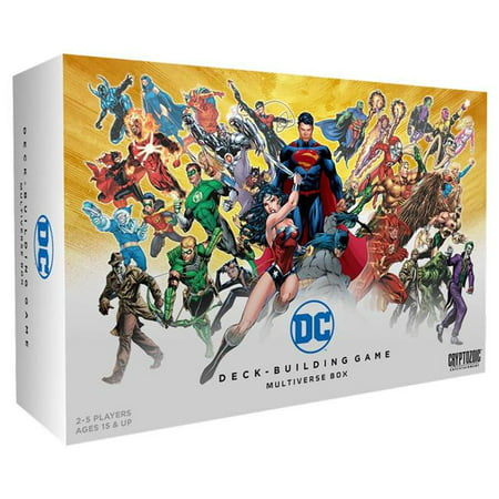 DC Comics DBG Multiverse Box Expansion Deck Building Game Cryptozoic Entertainment (Dc Deck Building Game Best Hero)