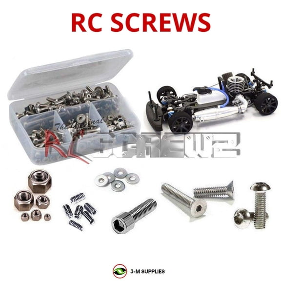 RCScrewZ Stainless Screw Kit kyo139 for Kyosho V-One R4 Nitro 1/10th #31265 RC Car | SET