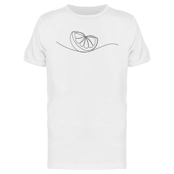 Orange Fruit Slice T-Shirt Men -Image by Shutterstock, Male 3X-Large