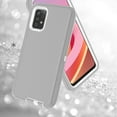 thumbnail image 5 of Galaxy A52 5G Case for Samsung Galaxy A52 5G Case Military Drop Shockproof Armor Heavy Duty Rugged 3 in 1 Protection Cover for Galaxy A52 5G Phone Case (Grey+White), 5 of 14
