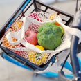 thumbnail image 3 of YAOMOBB Lightweight Grocery Bag Soft Foldable Reusable Mesh Pouch Net Tote Shopper Portable Handle for Lightweight Fruit Vegetable Storage, 3 of 7