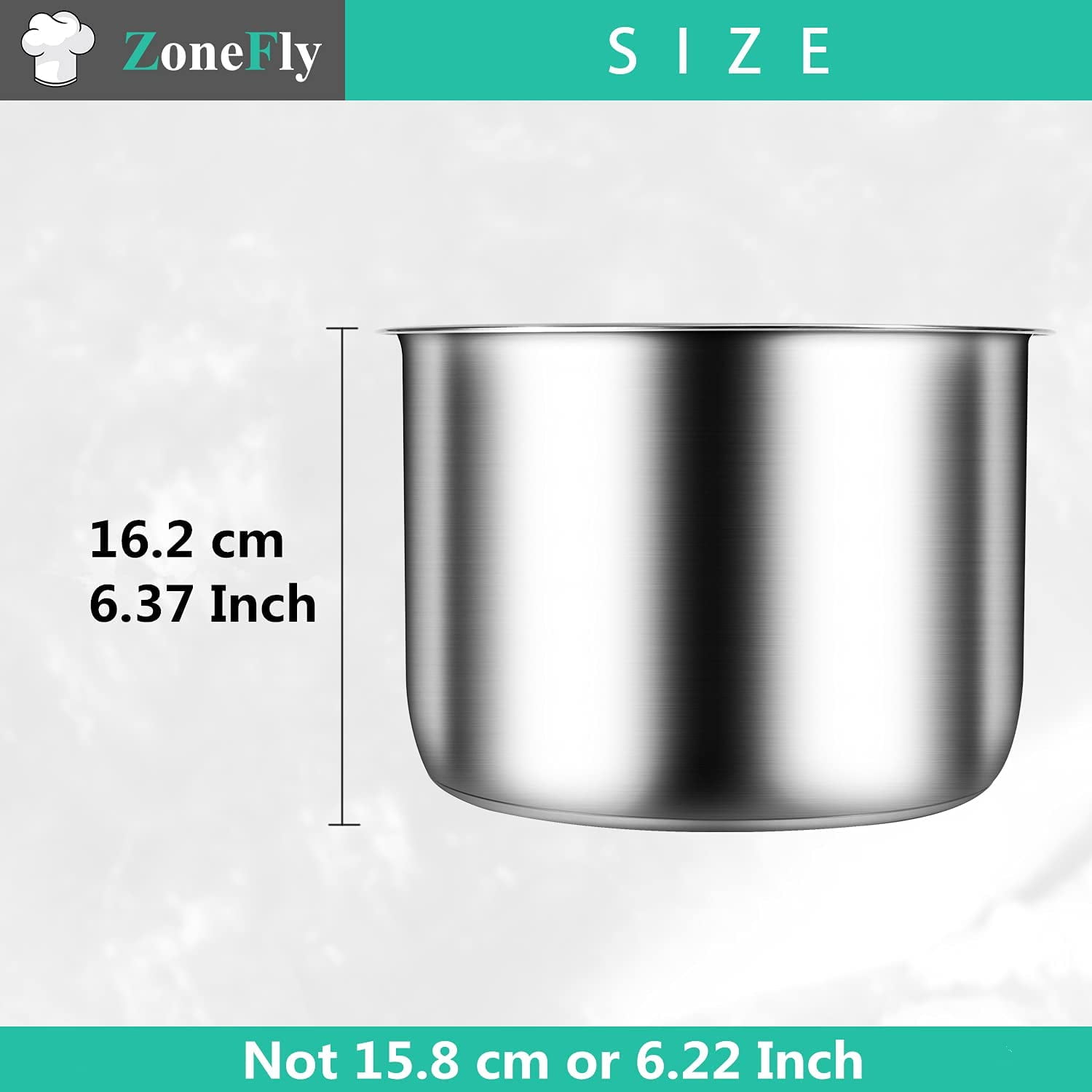 Kochen Power Cooker XL ErsatzInnentopf kompatibel mit 6 Quart