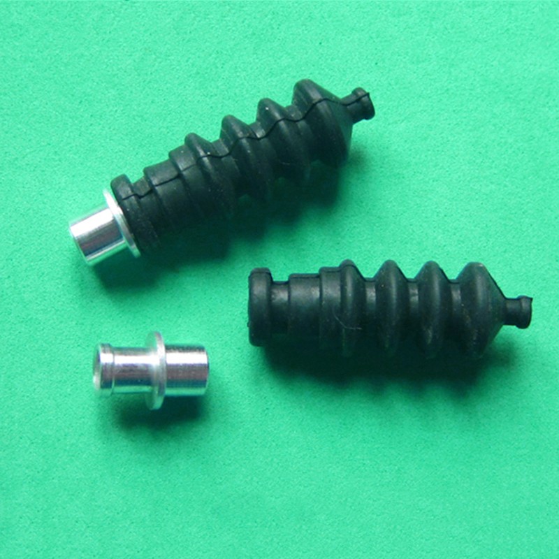 2pcs Waterproof Rubber Bellows Radio Box For Motor Push Rod Seal To Rudder