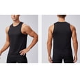 thumbnail image 4 of Gibobby Men Tank Tops 1 Pack Men's Muscle Shirts Sleeveless Quick Drying Gym Workout Tank Top(XXL,Black), 4 of 7